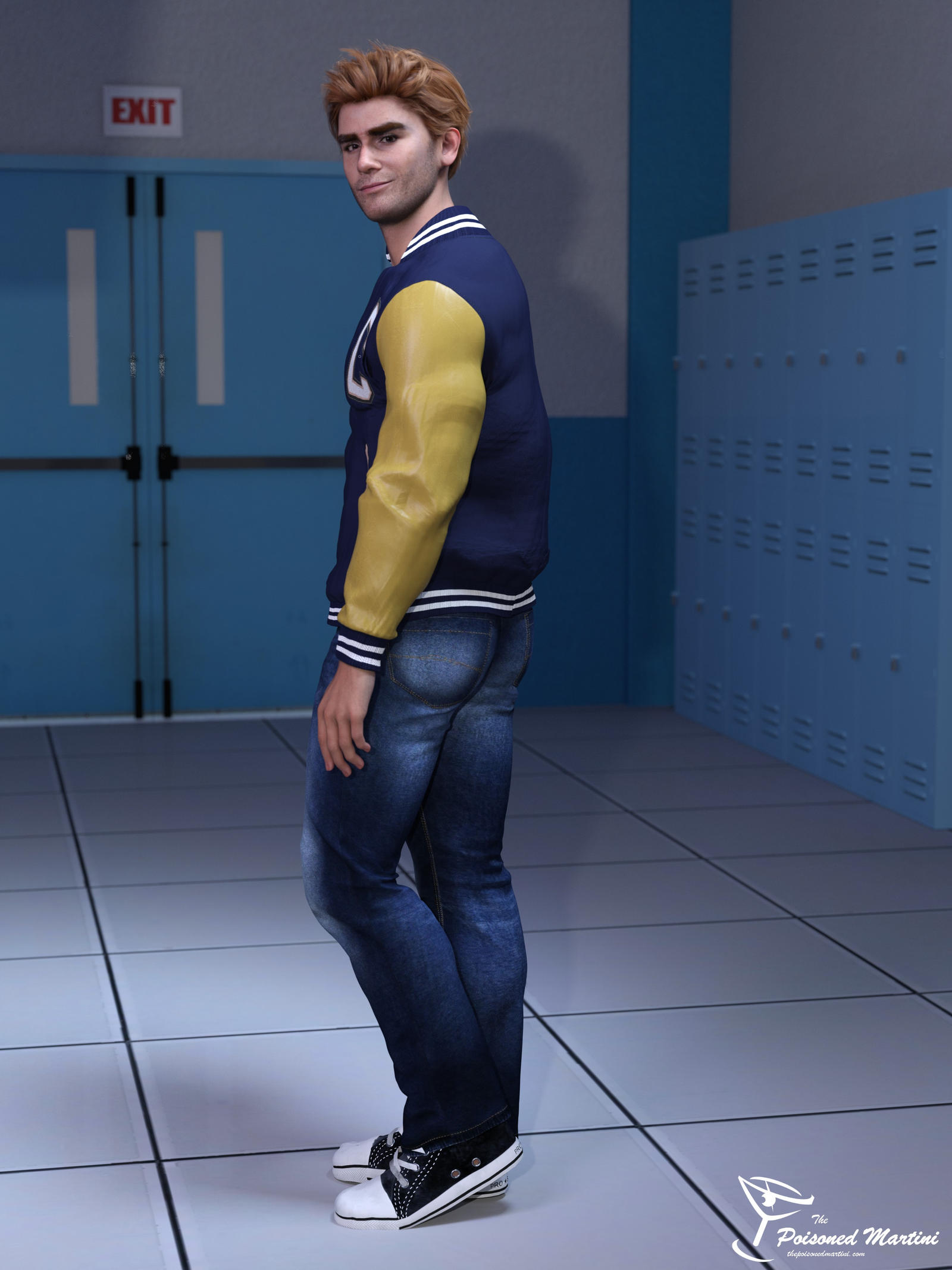 Archie Leaving Riverdale High by PoisonedMartini on DeviantArt
