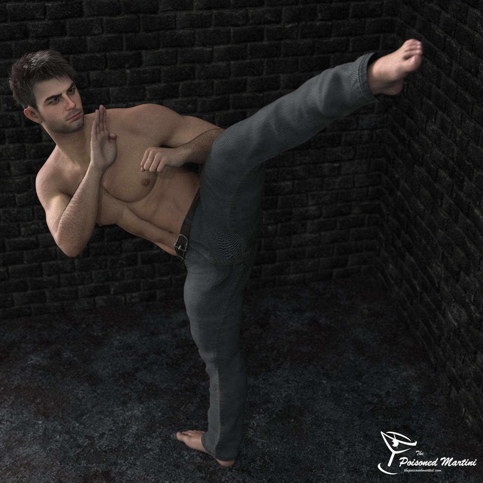 Deviantart Quick Kick A Practiced Kick by PoisonedMartini on DeviantArt