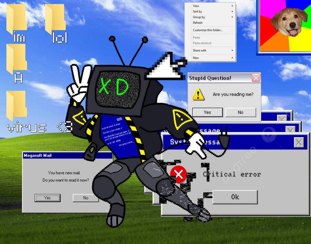 im in youre computer lol by just-here-togetbases on DeviantArt