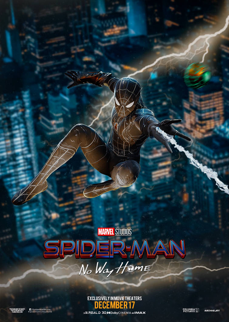 Spider Man - No Way Home | Reversed Suit by RonnieCavalcanteArt on ...