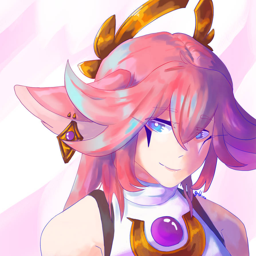 Yae Miko (Genshin Impact Fanart) by GibbieScuits on DeviantArt