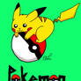 Pikachu and Pokeball