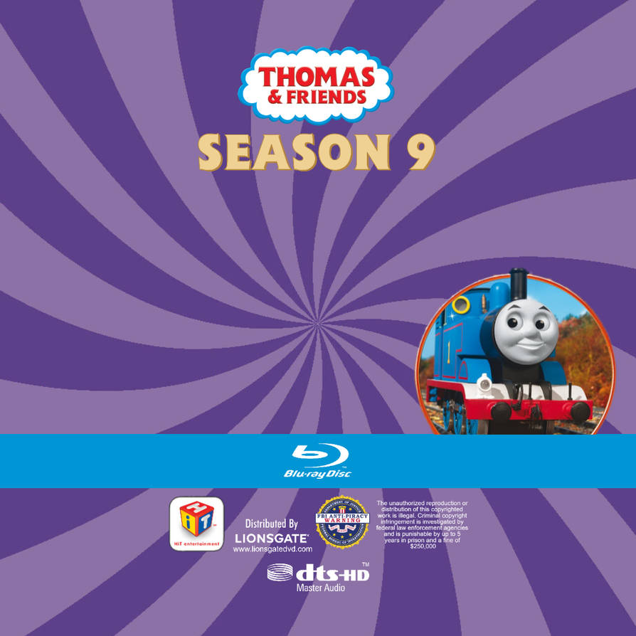 Thomas and Friends Season 9 Blu Ray Disc Art by thecardmaste on DeviantArt