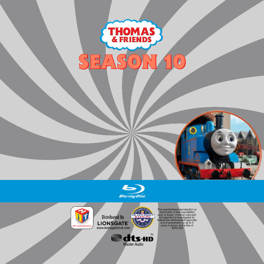 Thomas and Friends Season 10 Blu Ray Disc Art by thecardmaste on DeviantArt