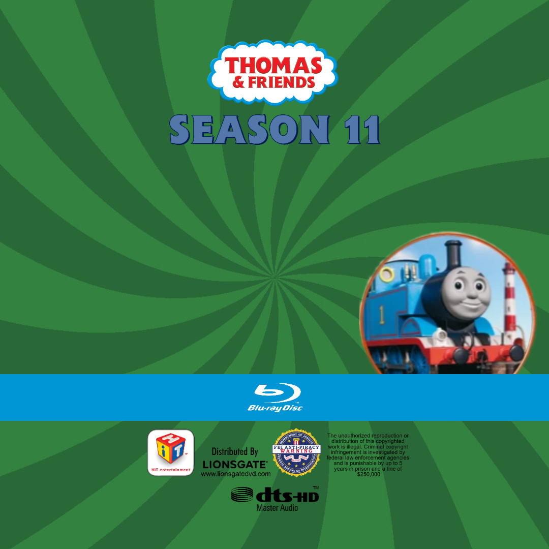 Thomas and Friends Season 11 Blu Ray Disc Art by thecardmaste on DeviantArt