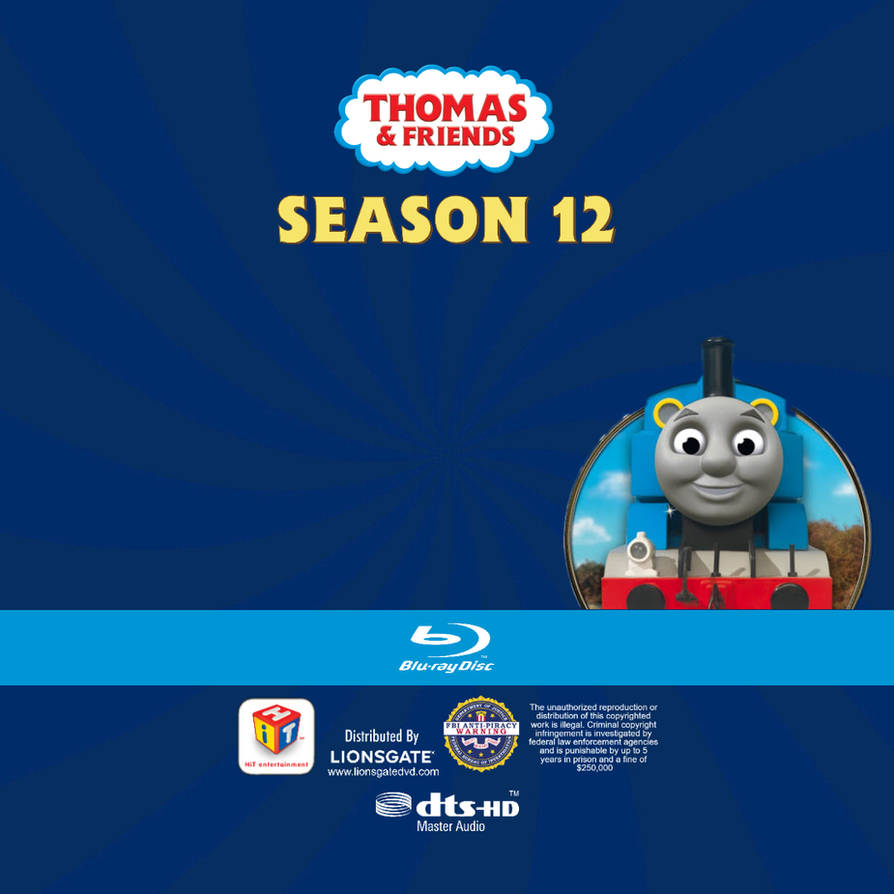 Thomas and Friends Season 12 Blu Ray Disc Art by thecardmaste on DeviantArt