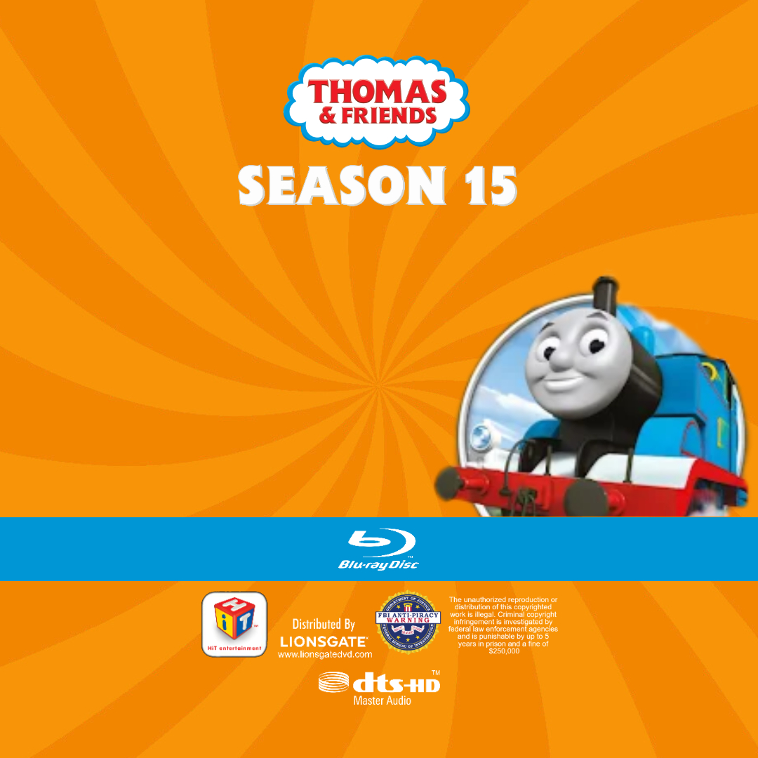 Thomas and Friends Season 15 Blu Ray Disc Art by thecardmaste on DeviantArt