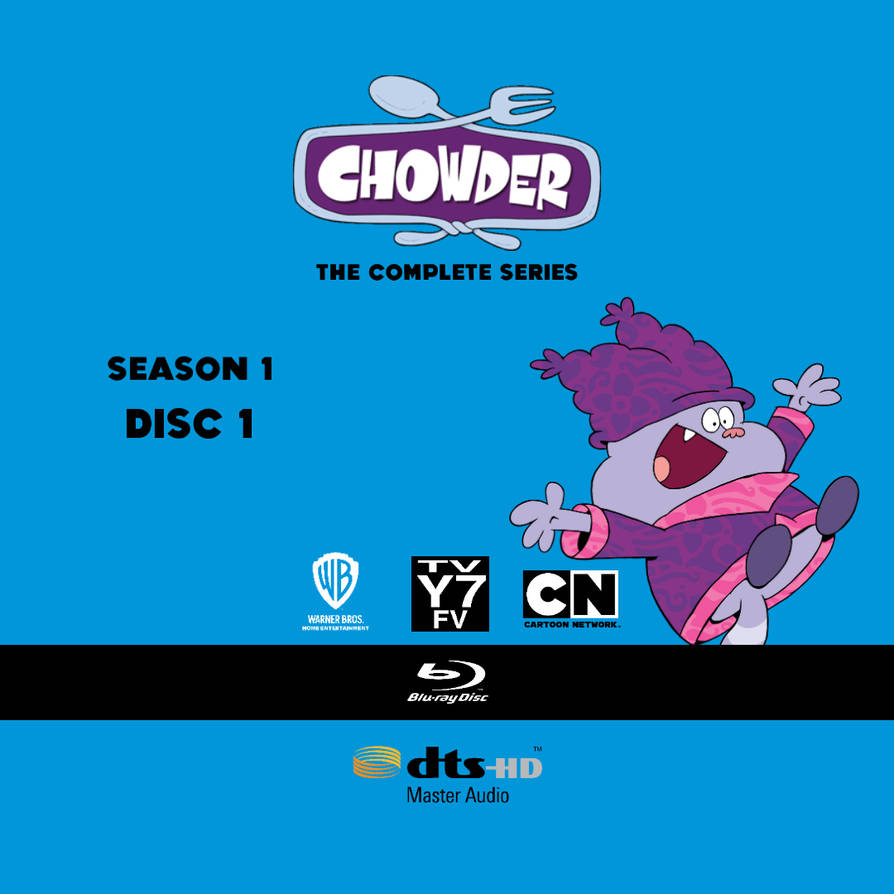 Chowder Game Disc Chowder The complete series blu ray disc arts by thecardmaste on DeviantArt