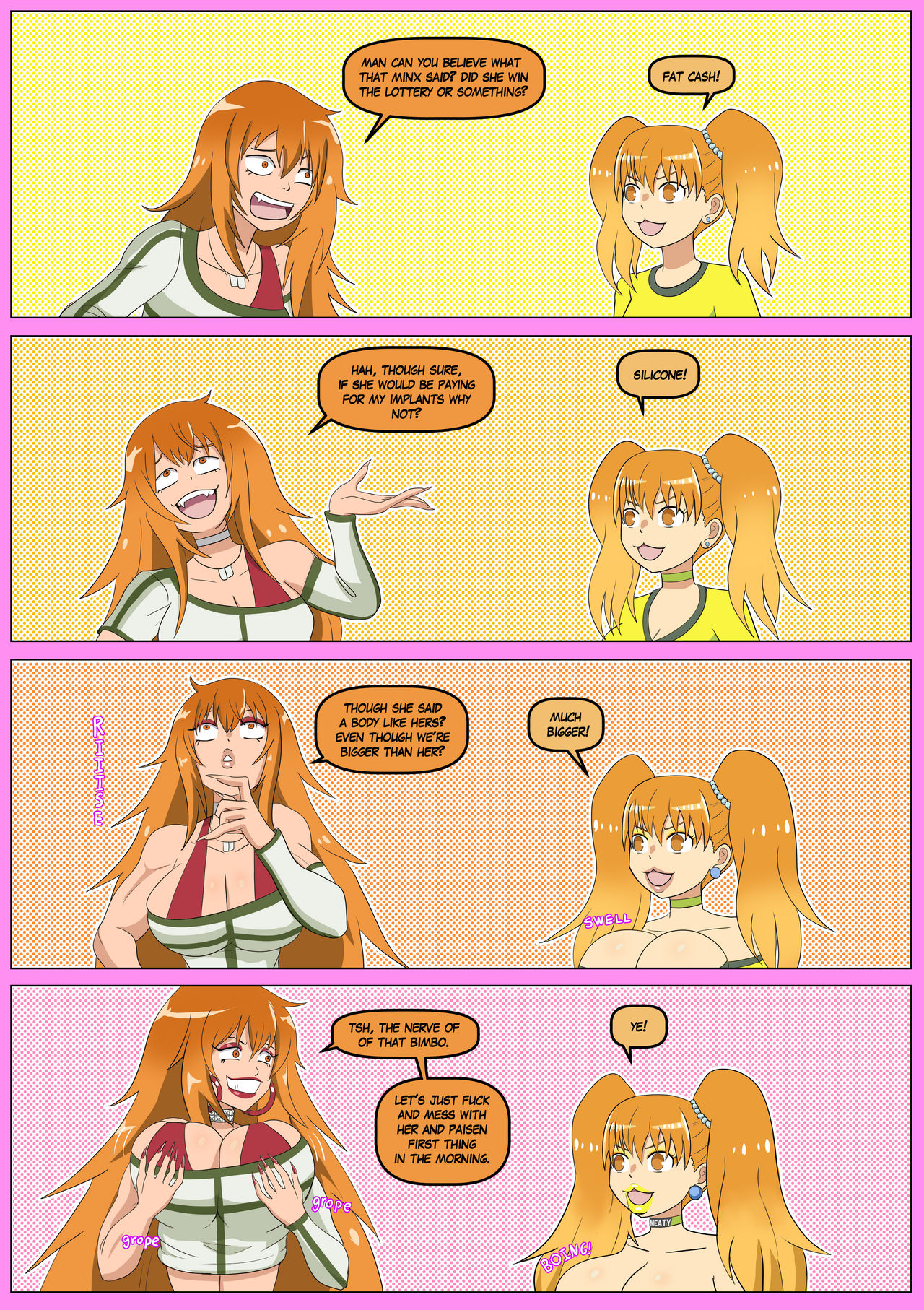 Nagatoro's Bimbofication Page 9 by BimboAnnon on DeviantArt