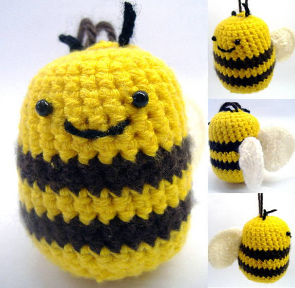 Crochet bee