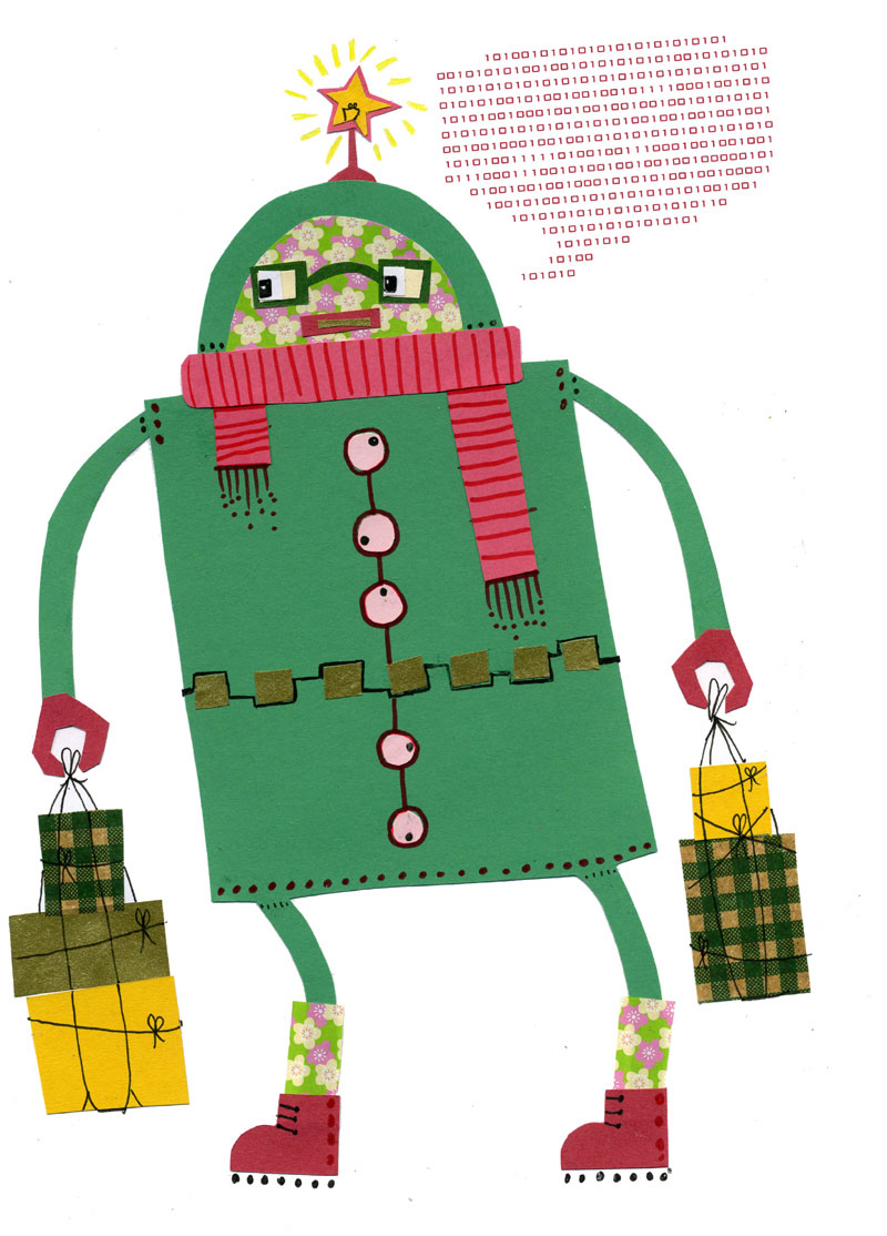 xmas robot 3