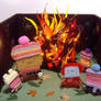 Bonfire Night Diorama