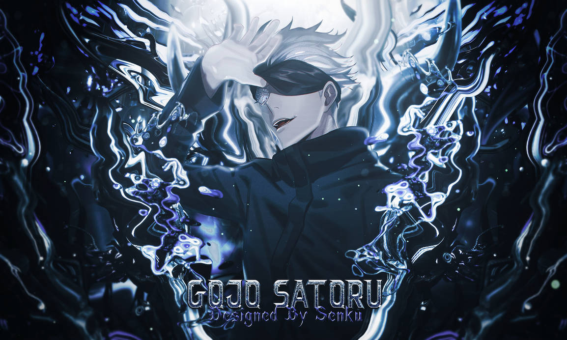 Gojo Satoru design by Senku-07 on DeviantArt