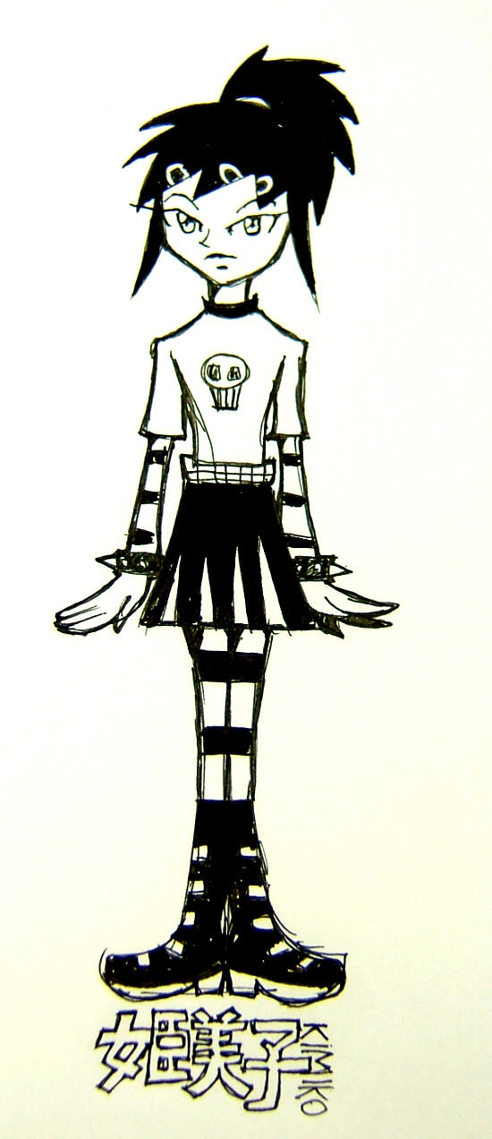 Kimiko in Kanji by XJleiu on DeviantArt