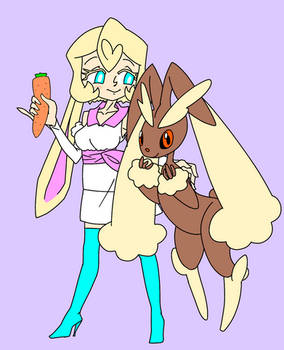 March the WhiteRabbit and Lopunny