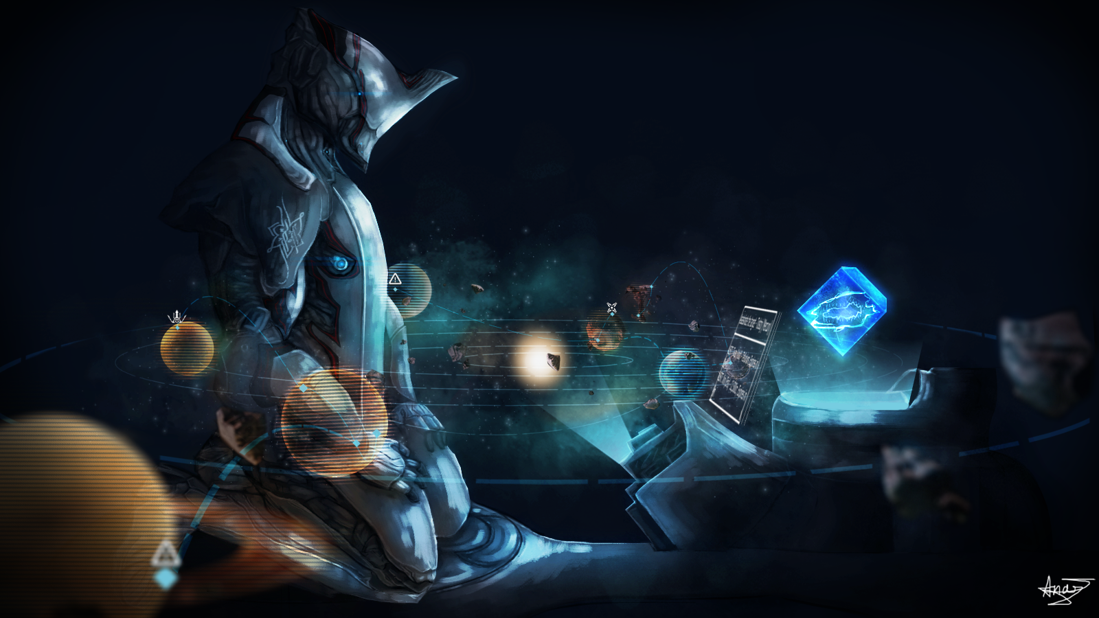 Warframe Star Chart by AnaviIvy on DeviantArt