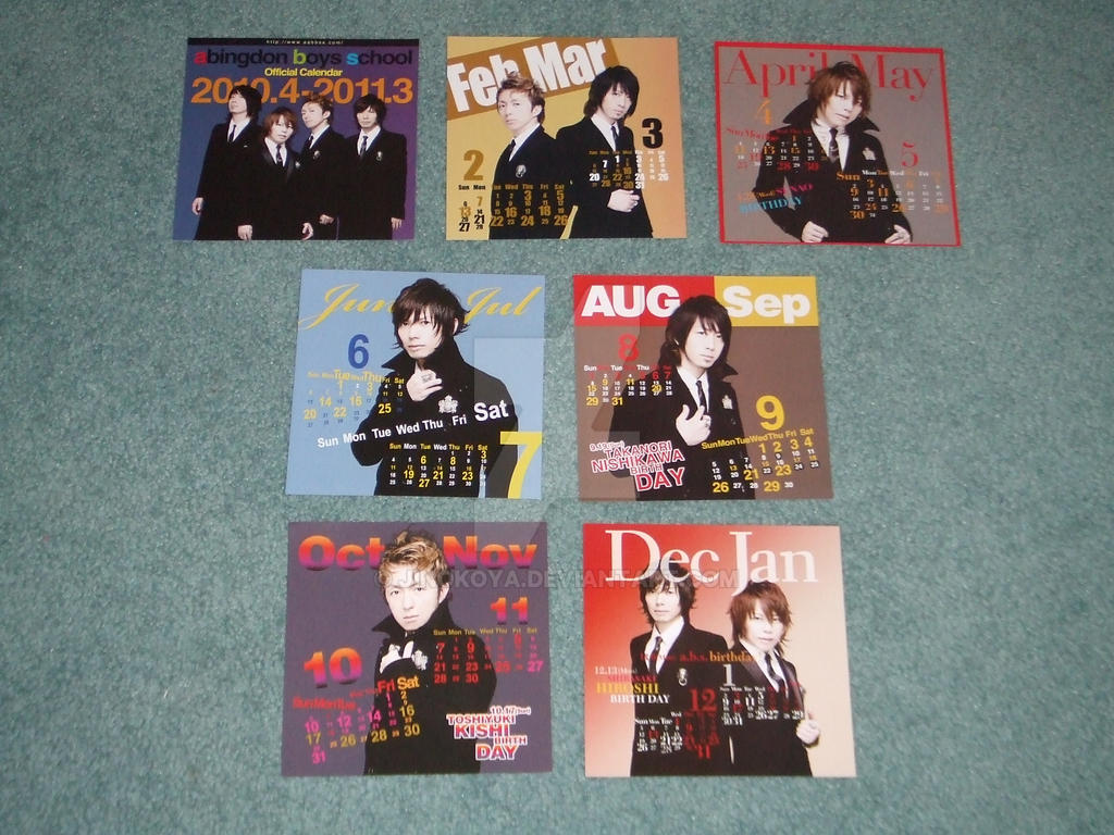 Abingdon Boys School Desk Calendar By Jinokoya On Deviantart