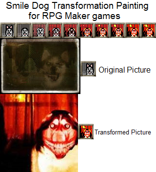 RPG Maker Smile Dog Painting