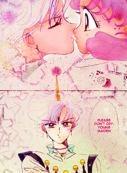 Manga Coloring: Sailor Moon: Helios and Chibiusa