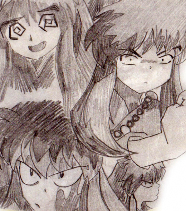 Traditional Art: Inuyasha: Inuyasha