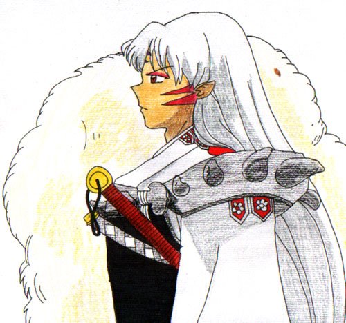 Traditional Art: Inuyasha: Sesshomaru