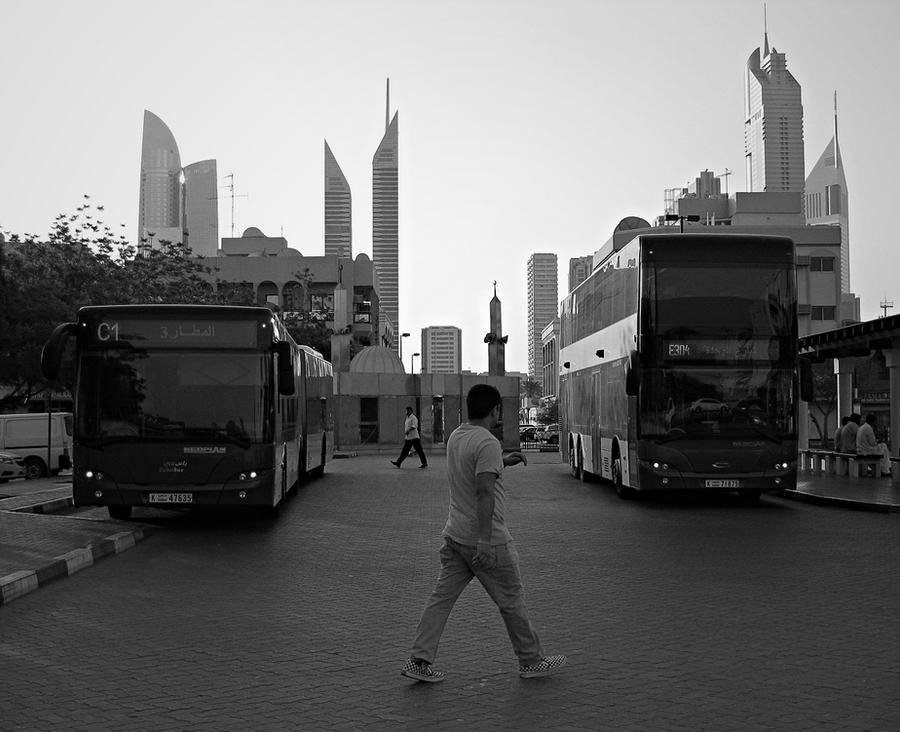 Showdown At The Bus Station by MARX77 Showdown At The Bus Station by MARX77
