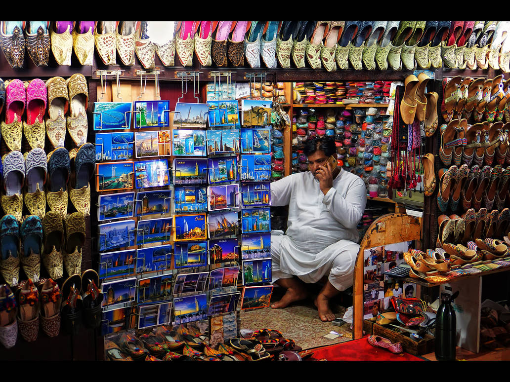 Punjabi Jutti and Postcards by MARX77