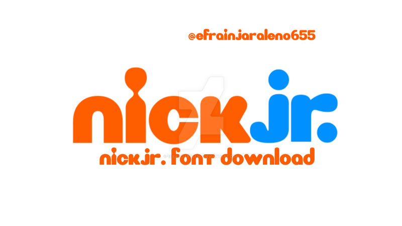 Nick Jr Font download by efrainjaraleno on DeviantArt