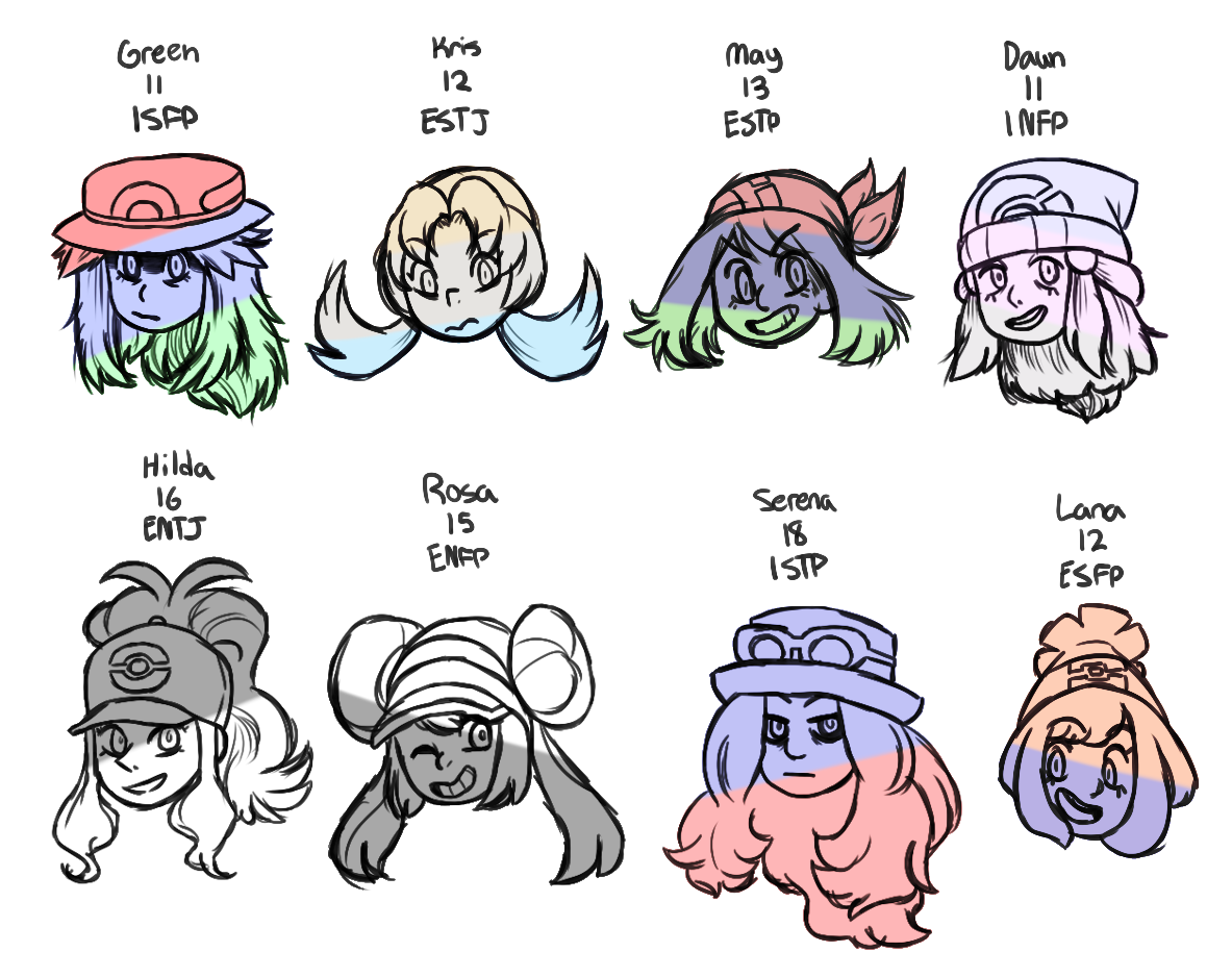 Pokegirl Headcanons