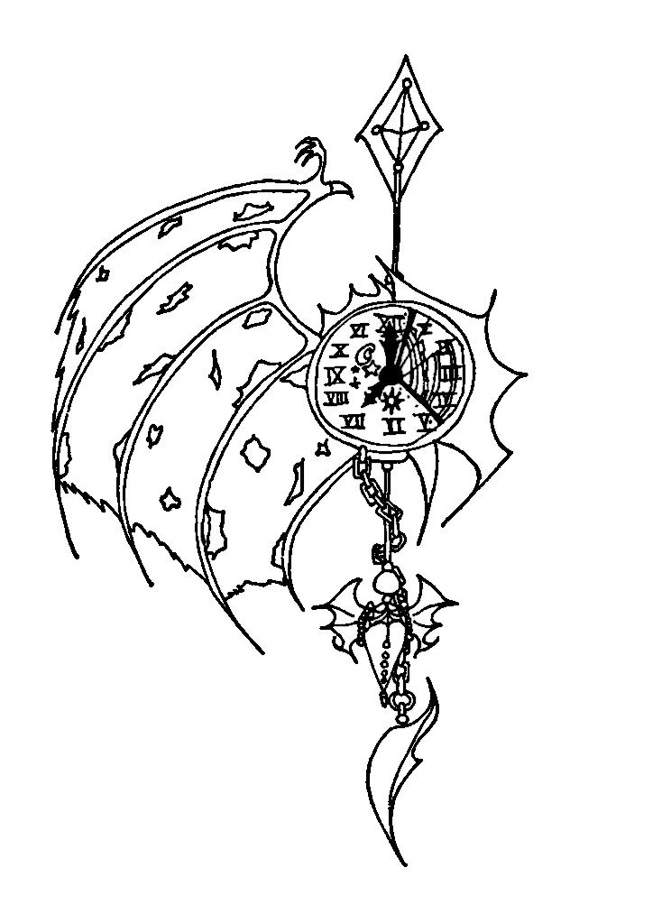 Demonic Clockwork Demonic Clock -Sketch- by LoNeVaMpIre on DeviantArt
