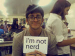 i'm not nerd by hidden-silly