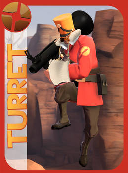 Turret Trading Card