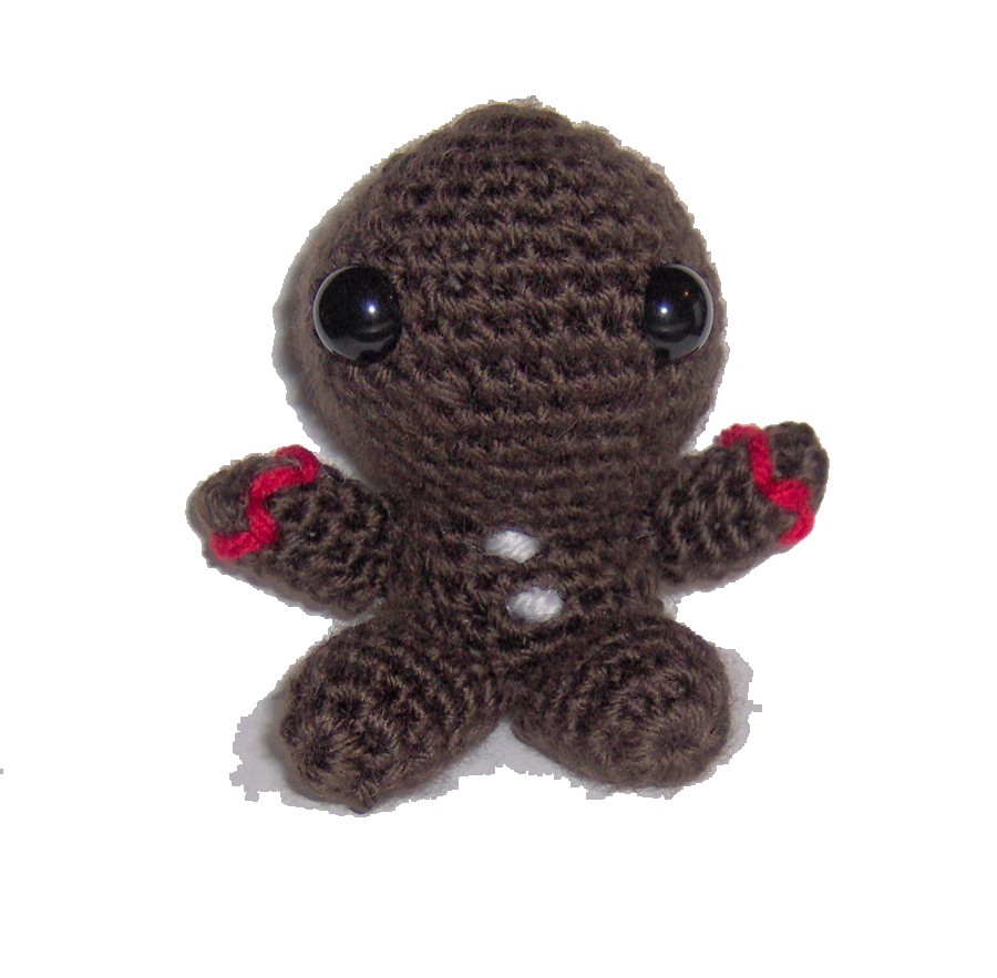 Gingerbread Man Amigurumi