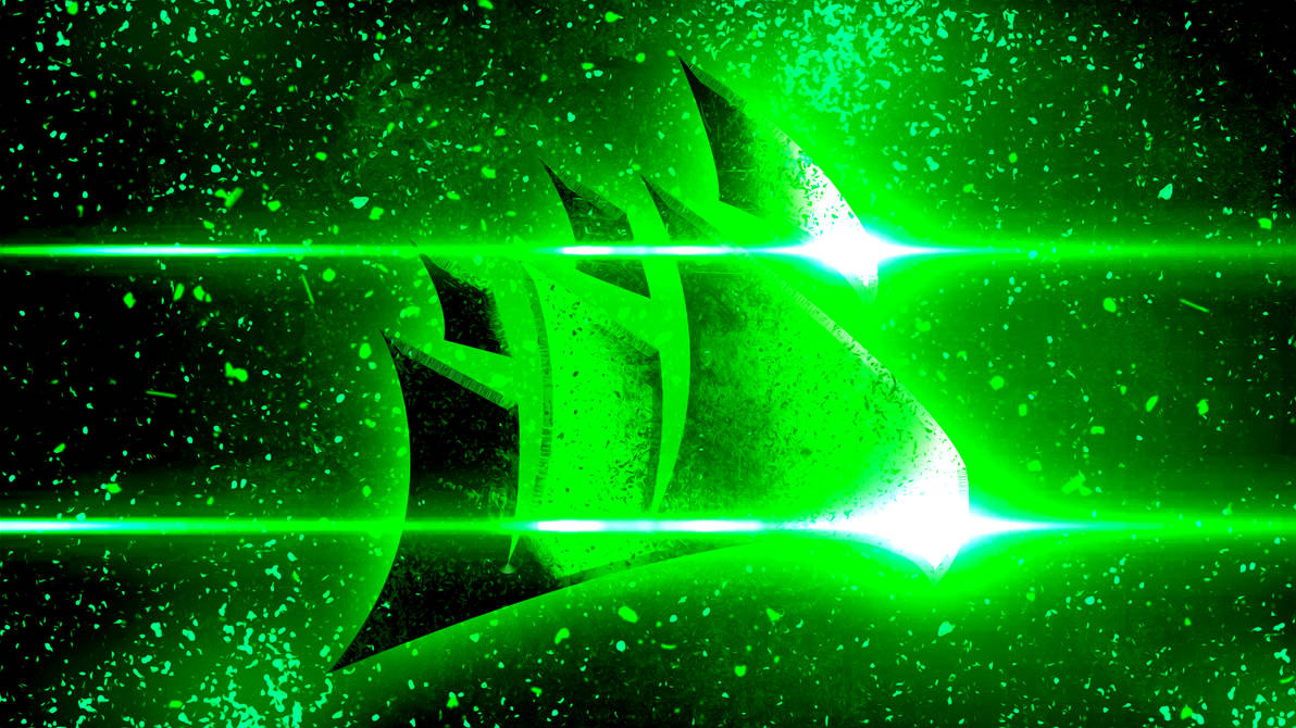 Corsair-Gaming-Green-4K-Wallpaper by Nat0ri0us on DeviantArt