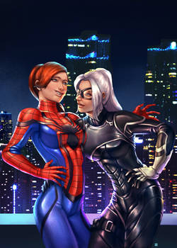 MJ and Felicia: Rooftop Rendezvous