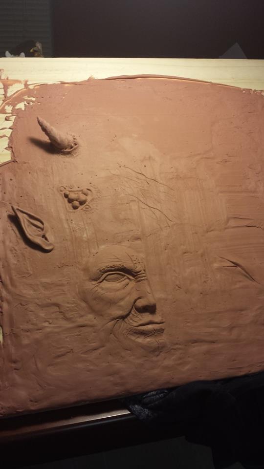 Uncompleted Clay Board