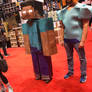 Steve and Herobrine Cosplay REAL LIFE MINECRAFT