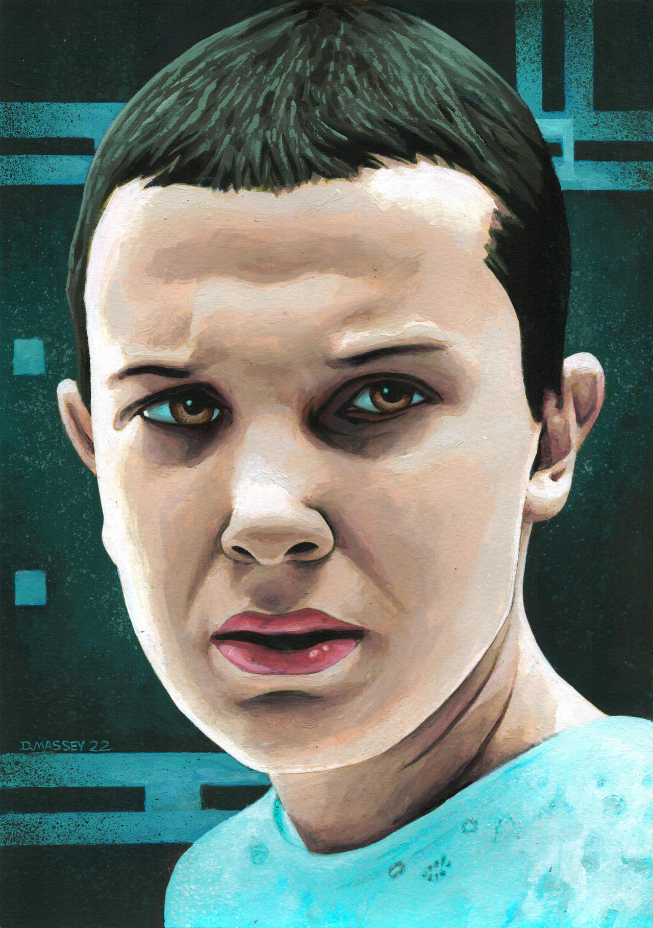Eleven El From Stranger Things By Davidmassey On DeviantArt Eleven el from stranger things by davidmassey on deviantart