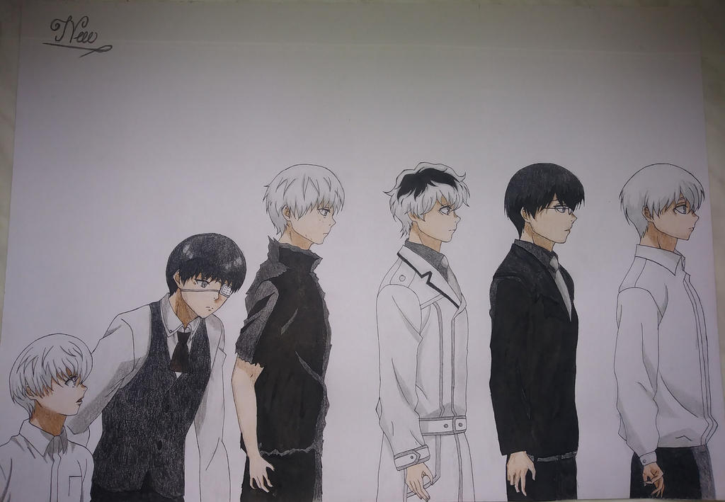 Evolved Kankei Evolution of Ken Kaneki by Nao-Hi on DeviantArt