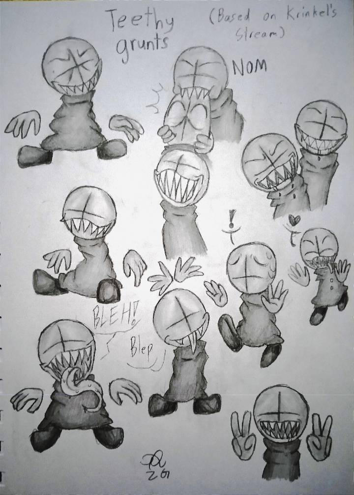 Pixilart - Grunt madness combat by Dustswap-sans