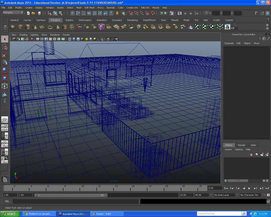 Maya Projects Computer My House 3d Maya Project by TheBerch on DeviantArt