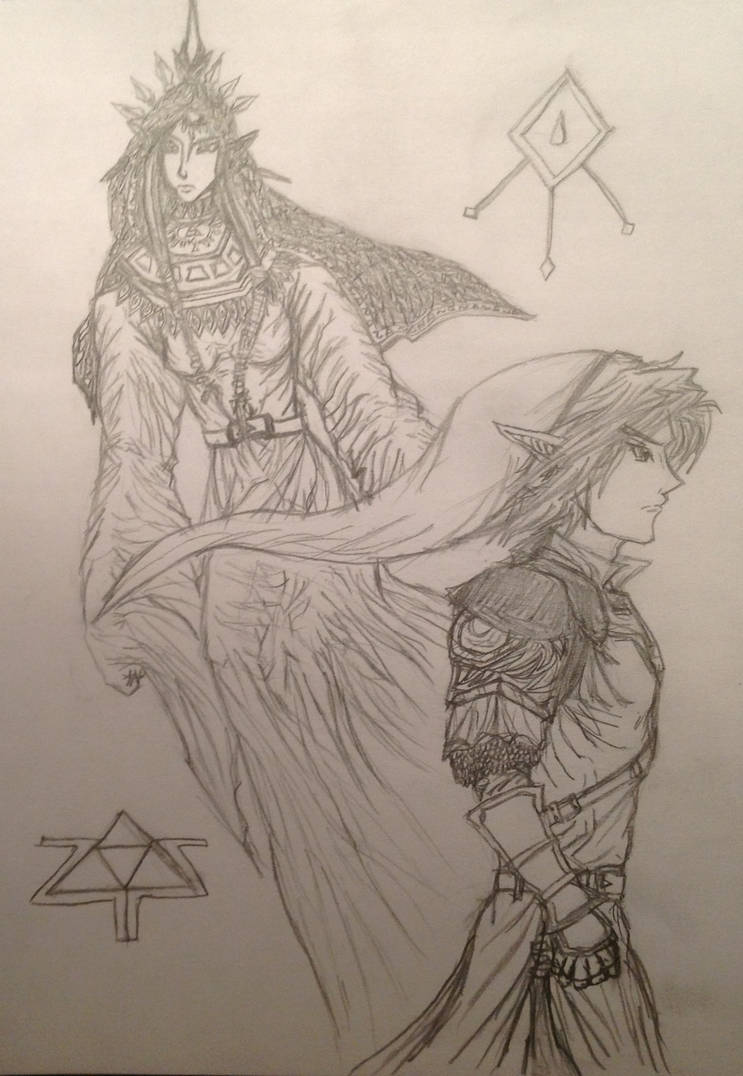 First Hero The Goddess and the first Hero by StephaniaArts on DeviantArt