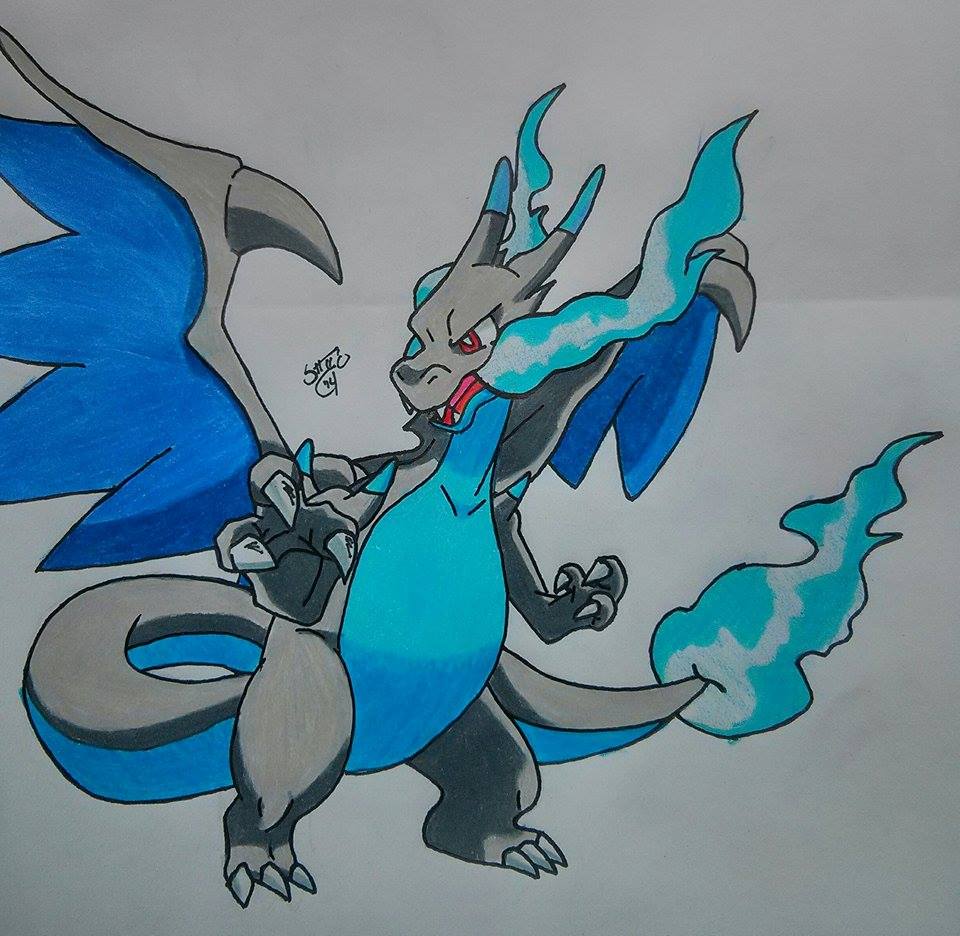 Charizard X - Mega Evolution by TaNa-Jo on DeviantArt