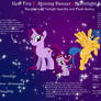 Twilight's Daughters  ( MLP OC characters )