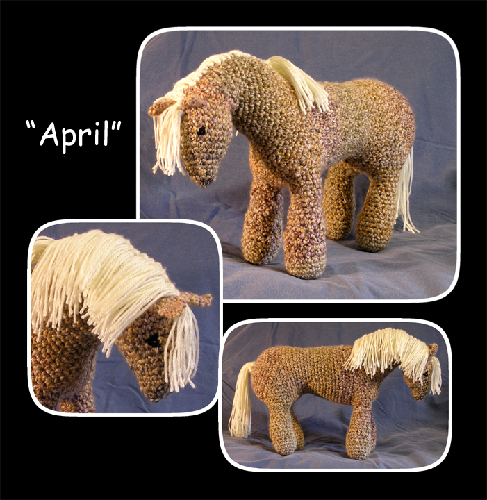 April--Crochet Horsie