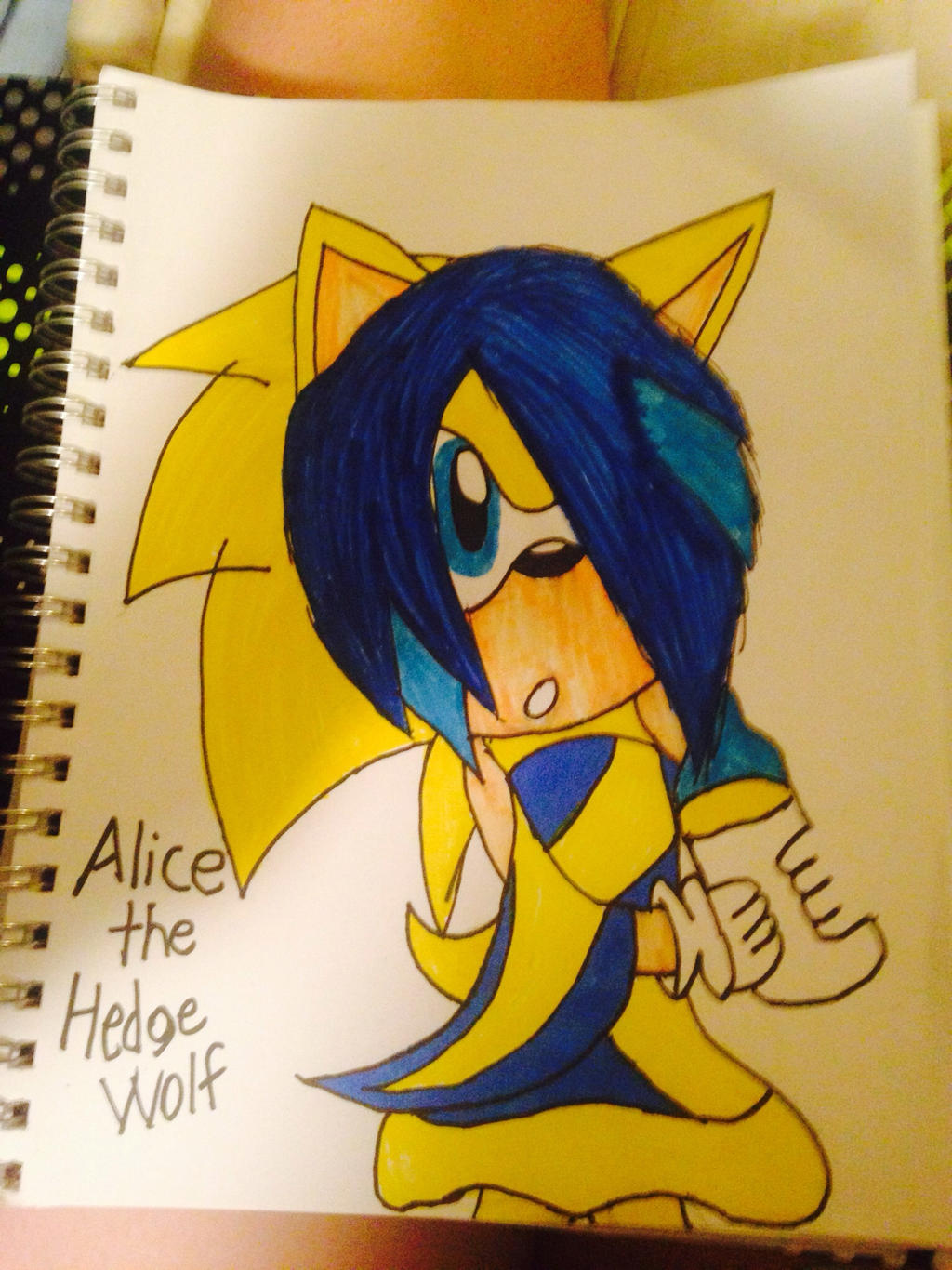 (RP BABY) Alice the hedgewolf