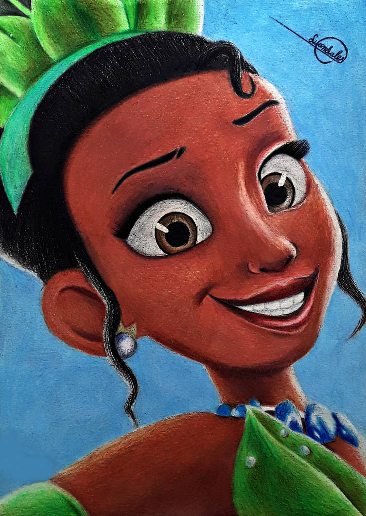 Tiana (The Princess and the Frog) by LuanSalesArtes on DeviantArt