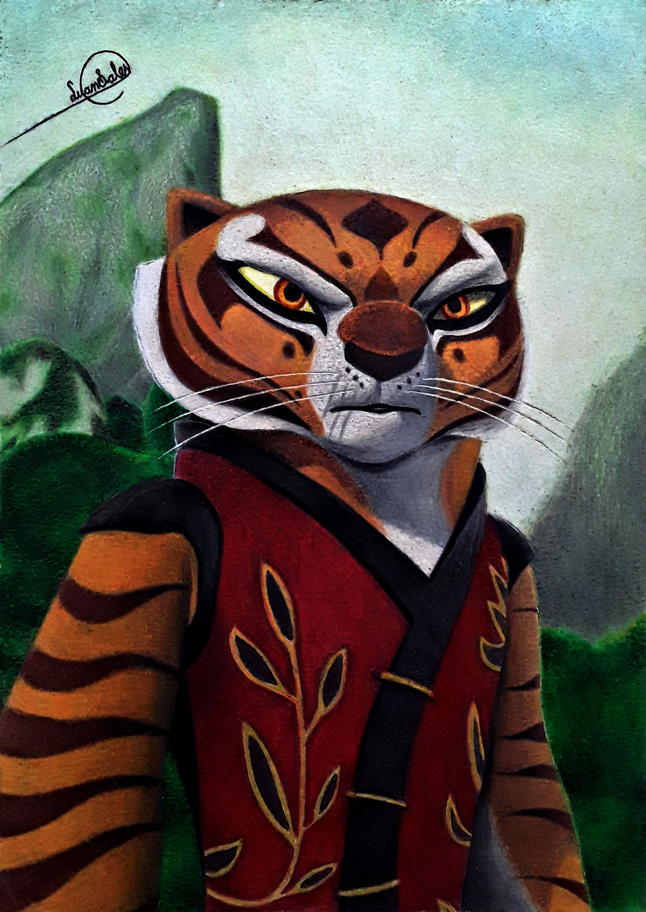 Tigress Kung Fu Panda By LuanSalesArtes On DeviantArt tigress-kung-fu-panda-by-luansalesartes-on-deviantart