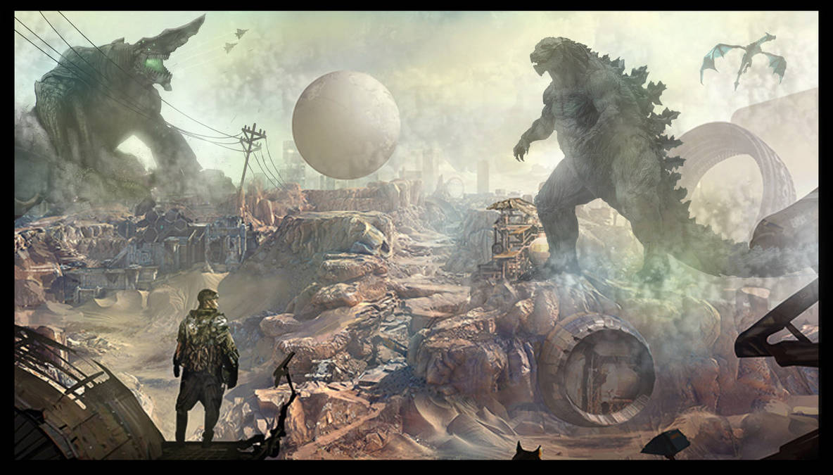 Earth Godzilla in Pacific Rim by darkriddle1 on DeviantArt