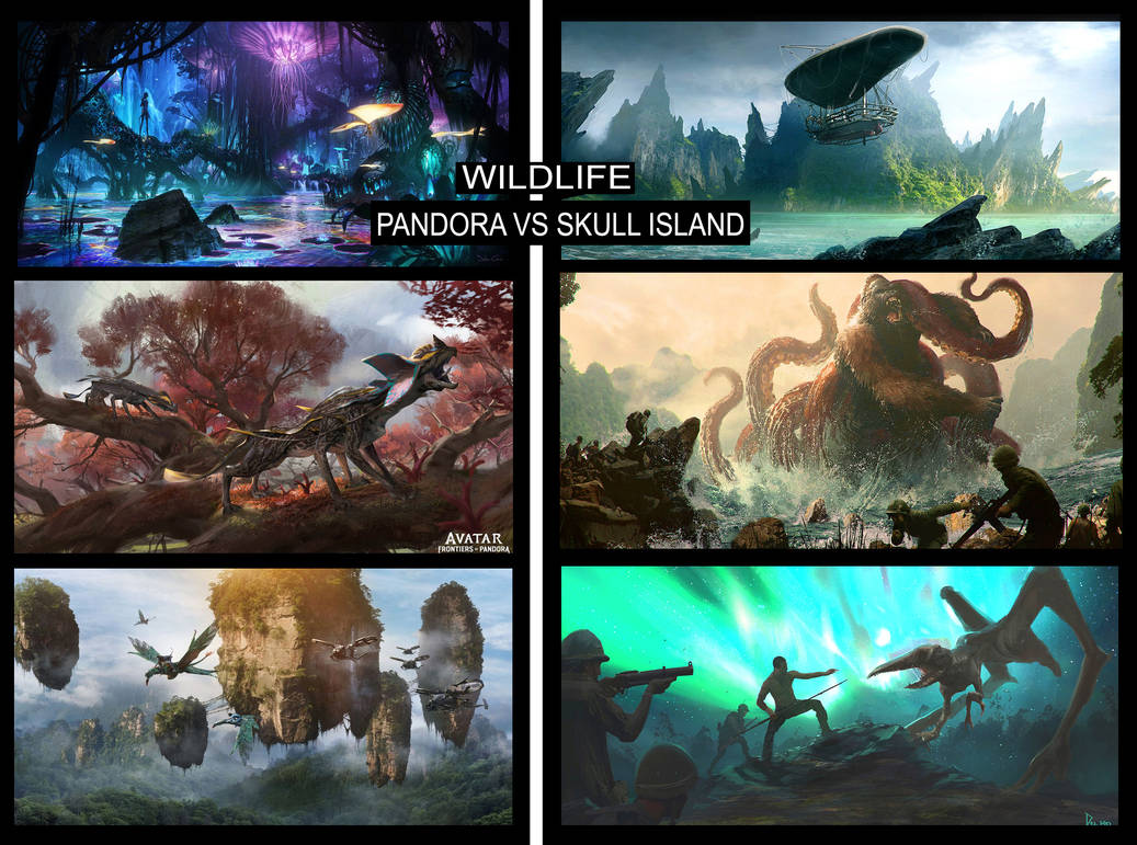 Pandora vs Skull Island: Which World is Deadlier by darkriddle1 on ...